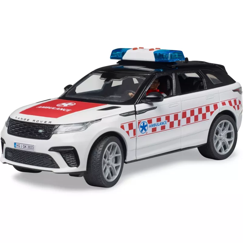 Transporto priemonė Range Rover Velar gaisrinė su figūrėle