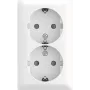 BUSCH JAEGER SCHUKO dvigubas kištukinis lizdas AP Safety 202 EAPBJ-524 (2TKA00005531)