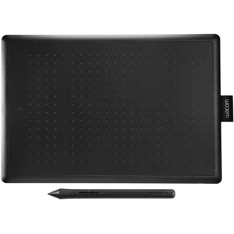 Wacom One by Medium graphic tablet Juoda, Raudona 2540 lpi 216 x 135 mm USB