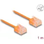 Tinklo laidas DeLOCK RJ45 Cat.6 UTP 1 m oranžinis