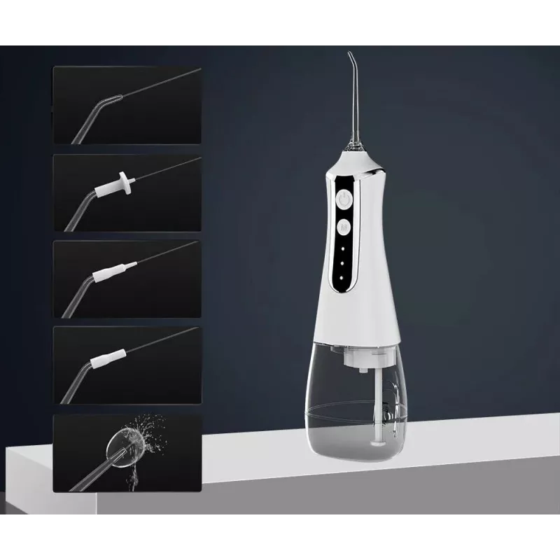 Oral water flosser Extralink L10 — 2000 mAh baterija, IPX6 atsparus vandeniui
