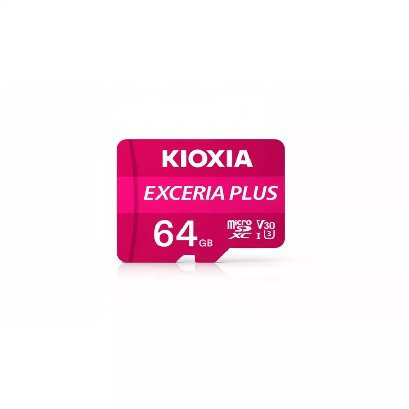 SD atminties kortelė Kioxia Exceria Plus 64 GB Gen 2 UHS-I U3