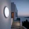 LED lempa su PIR jutikliu MACLEAN MCE525 W — lauko LED šviestuvas su judesio jutikliu