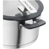 ZWILLING SIMPLIFY 66870-004-0 puodų rinkinys iš nerūdijančio plieno 4 vnt. Sidabrinė, juoda