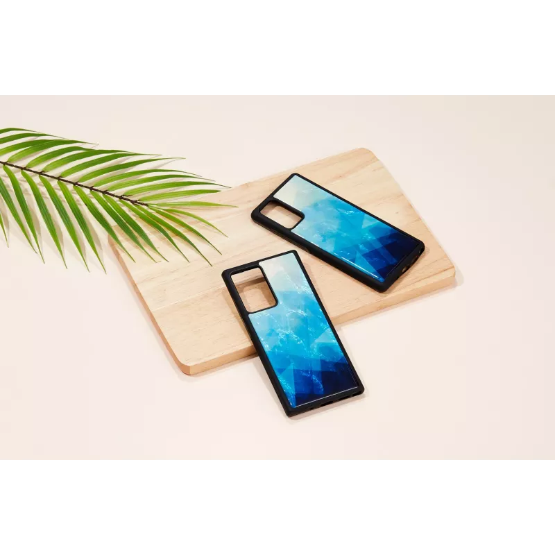 Apsauginis telefono dėklas iKins, skirtas Samsung Galaxy Note 20 Ultra – blue lake Juoda