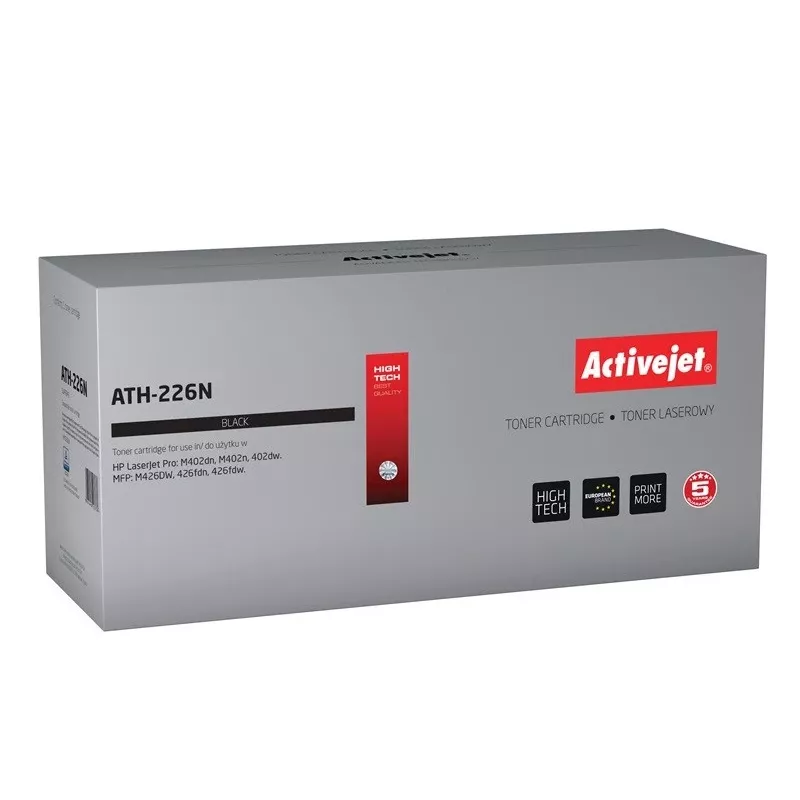 Activejet ATH-226N Toneris (pakaitalas HP 226A CF226A; Supreme; 3100 puslapių; juodas)