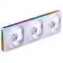 Korpuso ventiliatorių rinkinys Jonsbo ZA-420W — 3×140 mm PWM ARGB, baltas