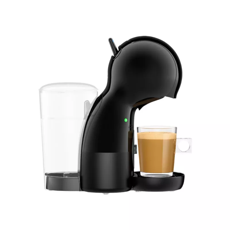 Kapsulinis kavos aparatas DeLonghi EDG110.AB Piccolo XS — 15 bar, 0,8 l vandens talpa, stalviršinis, juodas