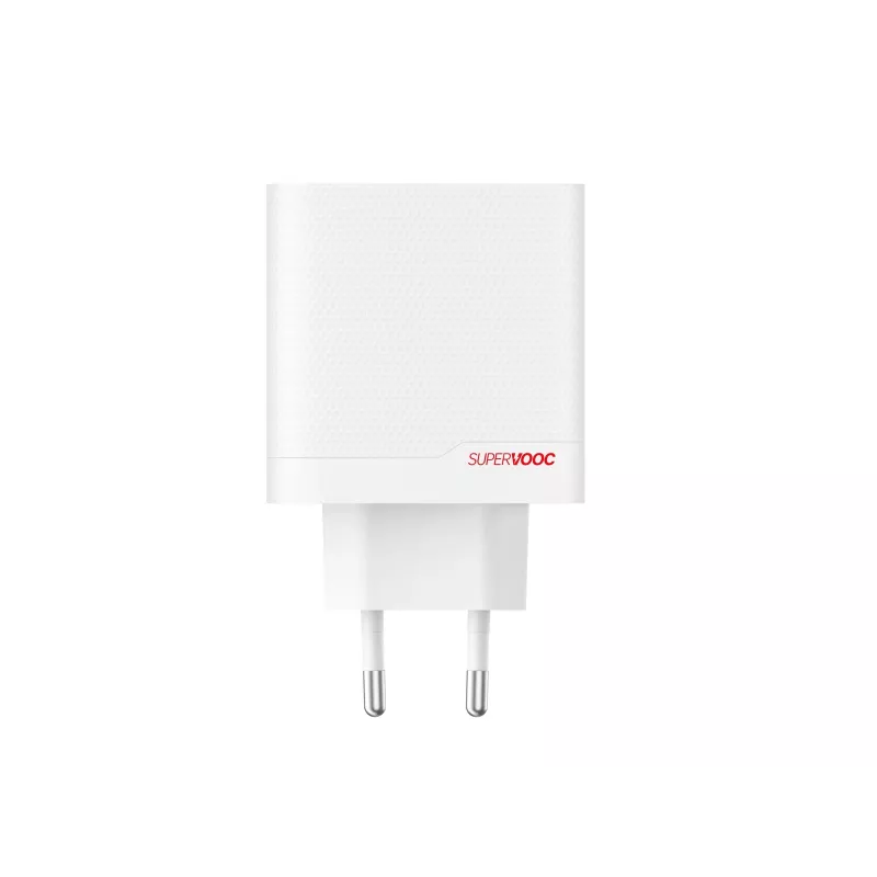 OnePlus 80W maitinimo adapteris (Type-C + Type-A)