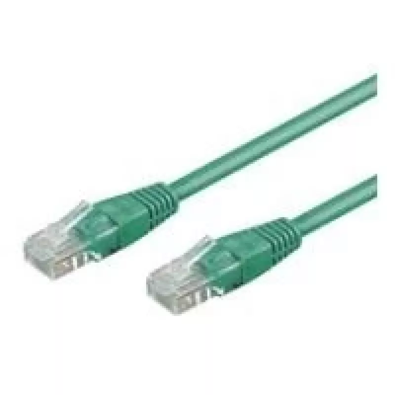 Wentronic Goobay CAT 6 komutacinis kabelis, U/UTP, žalias, 20 m - CCA vario mišinys (68405)