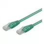 Wentronic Goobay CAT 6 komutacinis kabelis, U/UTP, žalias, 20 m - CCA vario mišinys (68405)