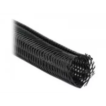 Pintas apvalkalas DeLOCK 19046 10 m x 19 mm juodas
