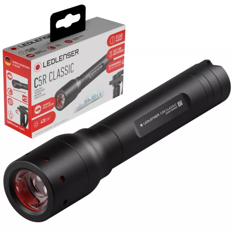 Ledlenser 503151 žibintuvėlis Juodas rankinis LED žibintuvėlis