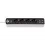 Power Extension Brennenstuhl Ecolor 1.5m 4 AC Outlets Indoor Juoda White