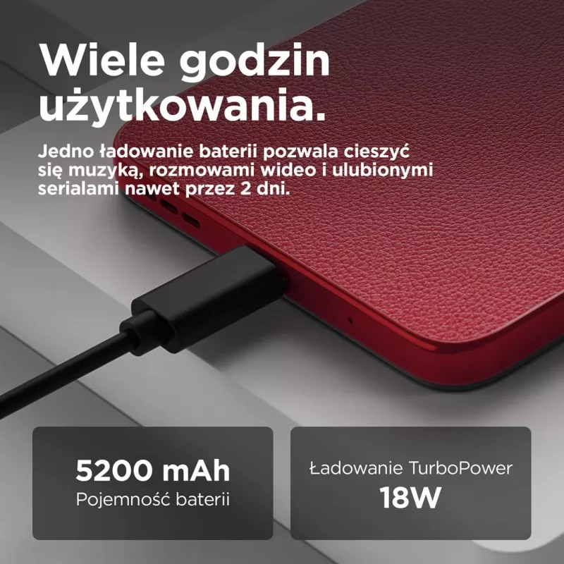 Motorola moto g05 16.9 cm (6.67 colio) Dual SIM Android 15 4G USB Type-C 4 GB 256 GB 5200 mAh Raudonas
