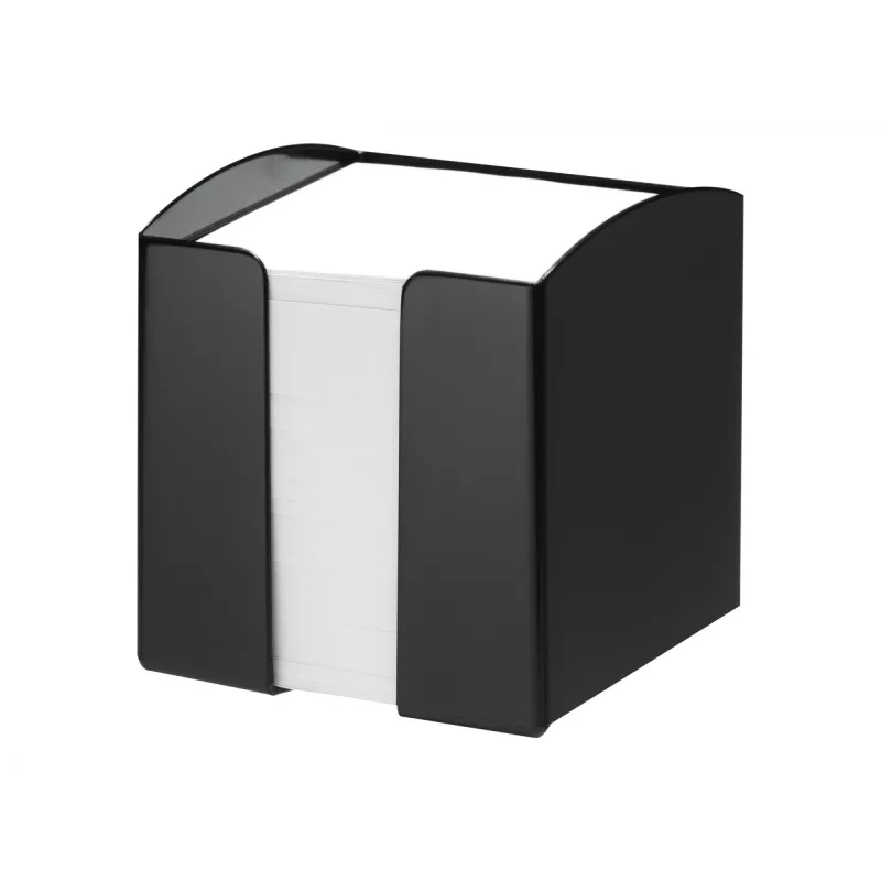 Patvarus TREND Square Juoda užrašų bloknotas 105x100x100 mm
