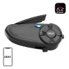 Motociklo domofonas EJEAS Q7 Bluetooth didelio nuotolio šalmo ausinės su laisvų rankų ryšiu