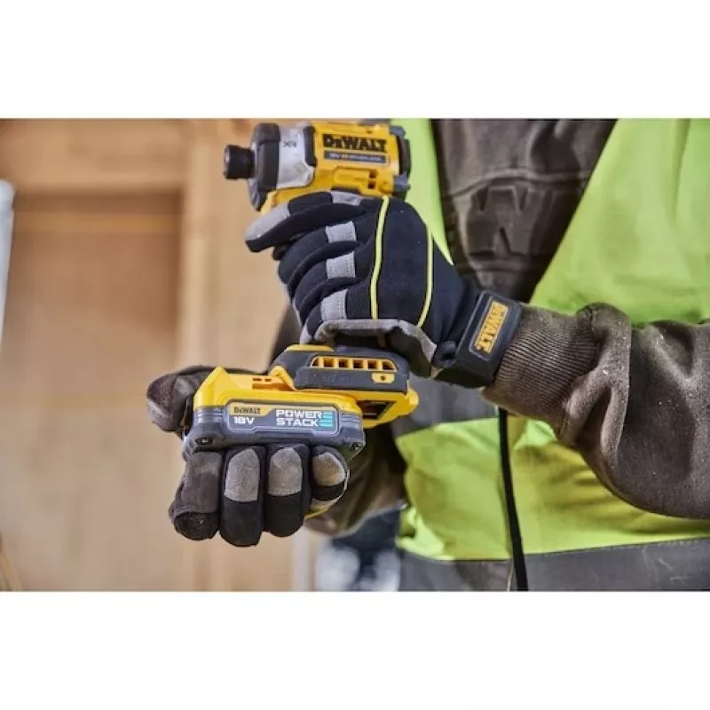 DeWALT DCF860N-XJ elektrinis atsuktuvas/smūginis suktuvas 3800 RPM Juoda, Geltona