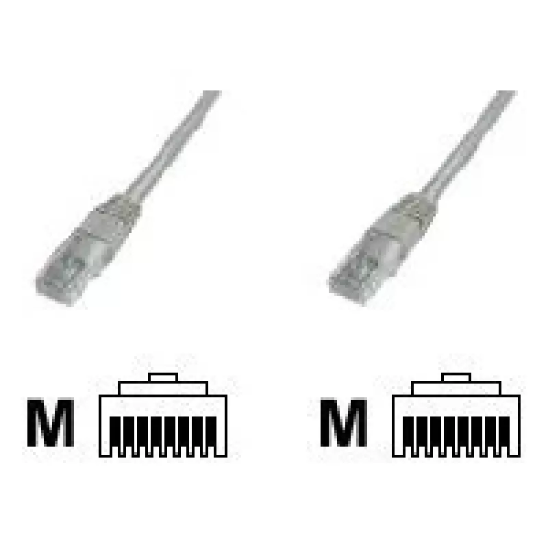Tinklo kabelis Goobay 68347 RJ-45 Cat5e 10 m Pilkas