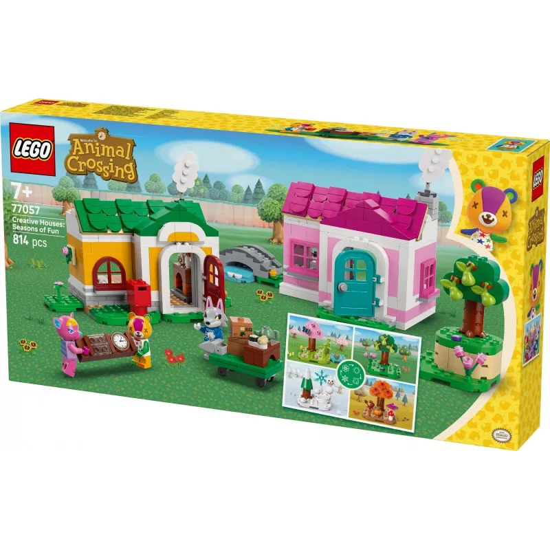 Konstravimo žaislas LEGO 77057 Animal Crossing Kūrybiniai namai Metų laikų linksmybės rinkinys