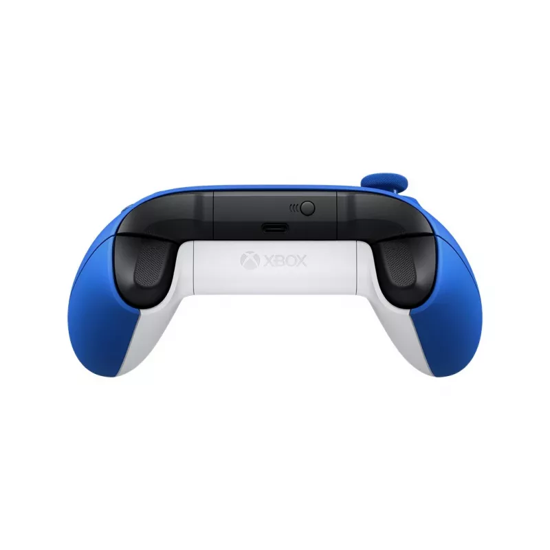 “Microsoft” belaidis “Xbox” valdiklis, mėlynas, baltas, “Bluetooth”/USB, žaidimų pultas, analoginis / skaitmeninis, “Android”, PC, “Xbox One”, “Xbox One S”, “Xbox One X”, “Xbox Series S”, “Xbox Series X”, “iOS”