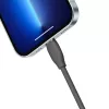 Baseus Jelly laidas USB-C į Lightning, 20 W, 1,2 m (juodas)