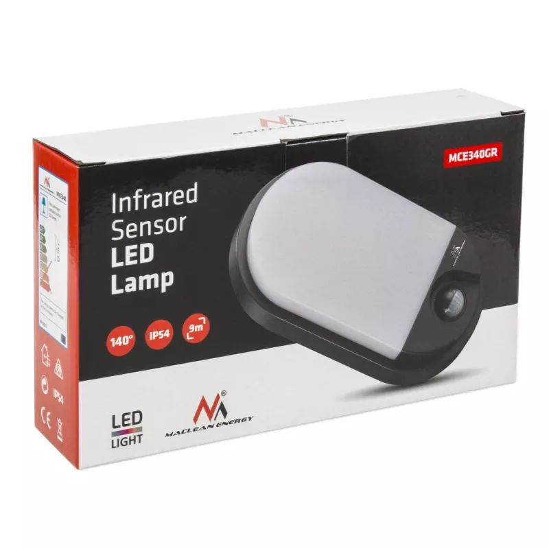 LED lempa MACLEAN MCE340G 15W 1100 lm — išorinė LED apšvietimo lempa