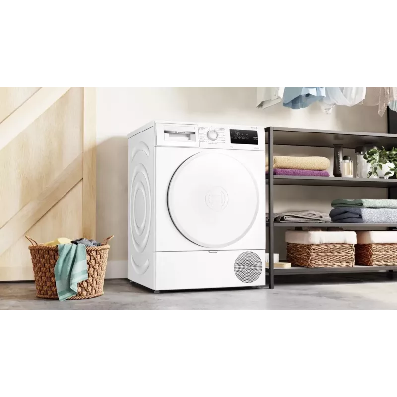 Bosch WTH83277PL Laisvai pastatoma skalbinių džiovyklė 8 kg