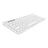 Logitech Multi-Device K380 - Klaviatūra - Belaidė - Bluetooth 3.0 - Vokiška - Balta