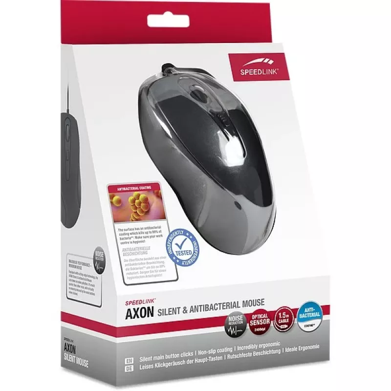 Pelė SPEEDLINK AXON Office dešiniarankiams USB Type-A