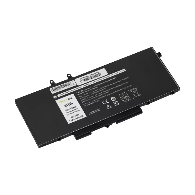 Baterija Green Cell DE159, skirta Dell Latitude 5400, 5410, 5500, 5510 ir Precision 3540, 3550