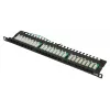 Patch Panel Extralink CAT6 UTP 0.5U 24 Port