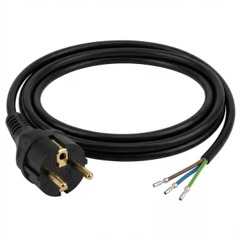 EFB-Elektronik maitinimo laidas su įžeminimo kištuku 90° – atviras galas AE 1,8 m, 3 x 0,75 mm² Gamintojas: EFB Elektronik (EK504AE.1,8)
