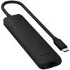 Satechi 7-w-1 USB-C plonas daugiafunkcis adapteris su Ethernet (USB-C PD, 2x USB-A, HDMI 4K, Ethernet, micro/SD kortelių skaitytuvas) (juoda)