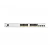 Cisco Catalyst 1200-24FP-4G išmanusis jungiklis, 24 prievadai GE, pilnas PoE, 4x1GE SFP, ribota viso gyvenimo apsauga (C1200-24FP-4G)