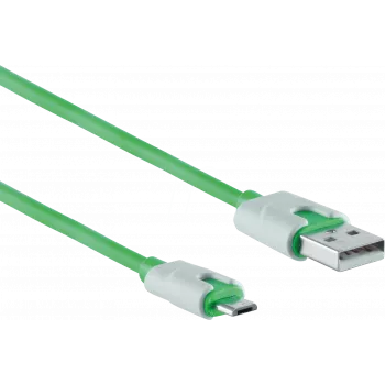 USB laidas ShiverPeaks BS14-50003 0,3 m USB A Micro-USB B žalias