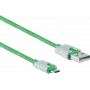 USB laidas ShiverPeaks BS14-50003 0,3 m USB A Micro-USB B žalias