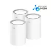 Cudy M1800 3 rinkinys Dviejų juostų (2,4 GHz / 5 GHz) Wi-Fi 6 (802.11ax) Balta 1 Vidinė