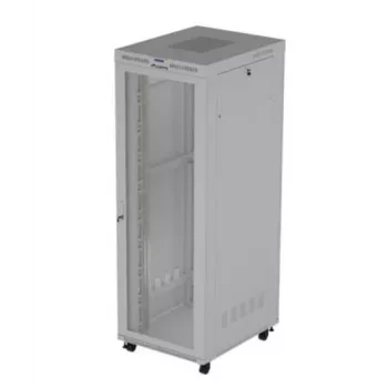 19 inch Rack Cabinet LANBERG FF01-8047-23SL 47U 800x1200 mm Pilka Perforated Doors