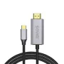 USB‑C į HDMI kabelis SAVIO CL-199, 2 m ilgio, vaizdo / garso perdavimui