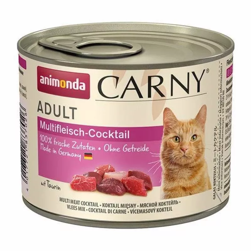 Animonda Carny Adult Multi meat cocktail drėgnas kačių ėdalas, 200 g