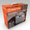 Automobilinis radijas MANTA RDI915X — FM imtuvas su Bluetooth 2.1, USB, microSD, 1200 mAh baterija, 10 W galia