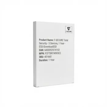 F-SECURE Total Security - 5 įrenginiams, 1 metai - ESD-DownloadESD