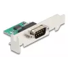DeLOCK 90892 nuoseklusis keitiklis / kartotuvas / izoliatorius USB 2.0 RS-232 žalias nerūdijantis plienas