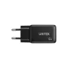 “Unitek” sieninis įkroviklis GAN 65W su 2x USB-C ir 1x USB-A, Power Delivery 3.0