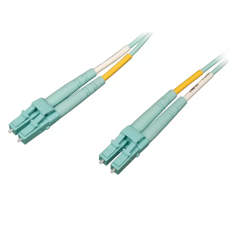 Tripp 2M 10Gb/100Gb Duplekso Daugiamodis 50/125 OM4 LSZH Šviesolaidinis Laidas LC/LC Aqua 2 Metrai - Laidas - LC Daugiamodis (M)