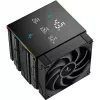 Oro aušintuvas DeepCool AK620 Digital PRO — 120 mm ventiliatorius, 1750 RPM, 25 dB, 12 V, tinkamas LGA1700/AM5, juodas