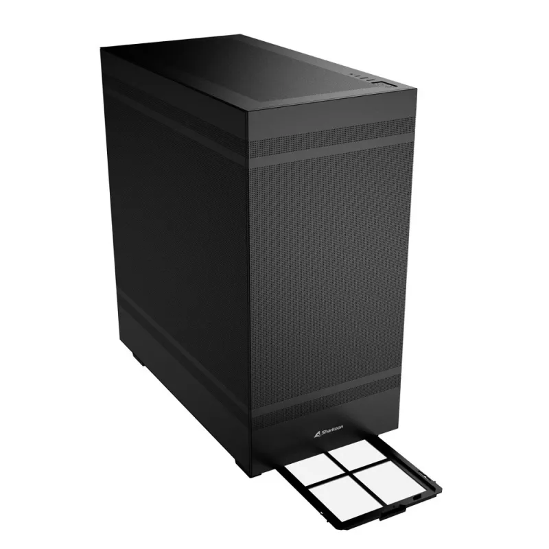 Sharkoon REBEL C50 ATX Full Tower juoda