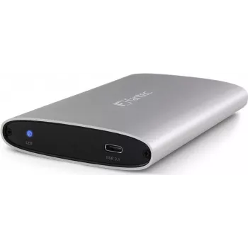 FANTEC ALU-25U31 2,5 USB 3.2 Aliuminis korpusas SATA HDD/SSD, sidabrinis