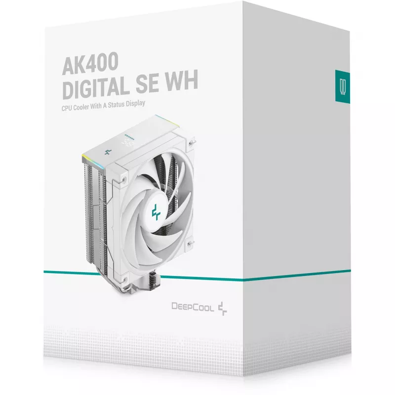 DeepCool AK400 DIGITAL SE WH aušinimas